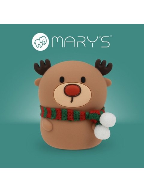 MARY S lampka nocna LED Reniferek z szalikiem