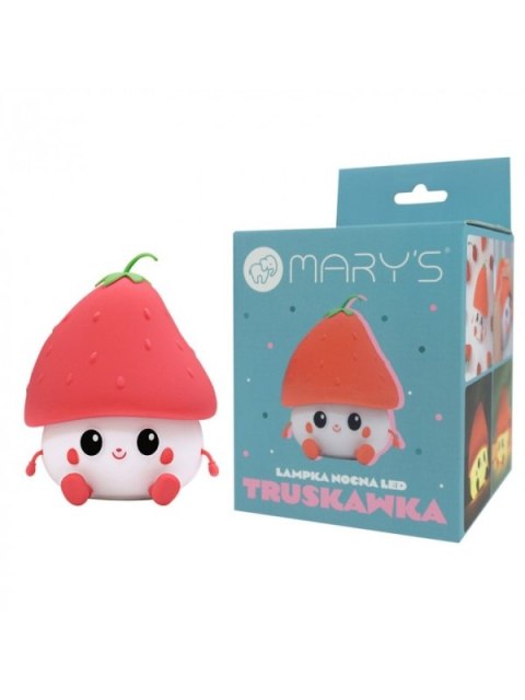 MARY S lampka nocna LED Truskawka