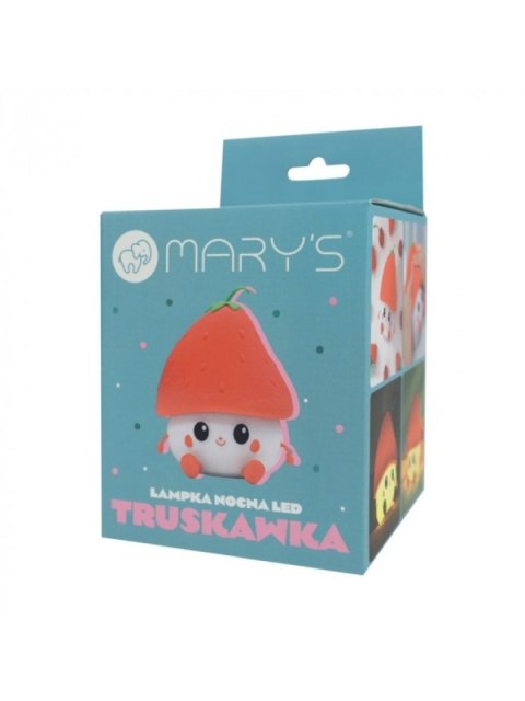 MARY S lampka nocna LED Truskawka