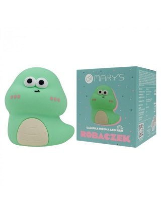 MARY S lampka nocna LED Zielony robaczek