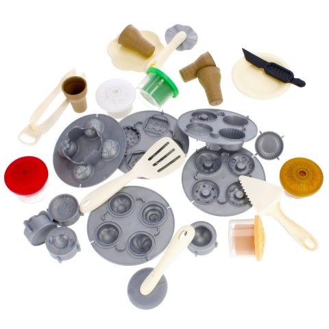 Masa plastyczna z akcesoriami Lodziarnia MEGA CREATIVE 481572