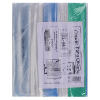 Okładka szkolna regulowana 303x440 przezroczysta A 25 IKS R44