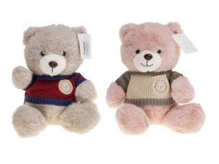 PLUSZAK MIS 22CM W SWETERKU MIX2