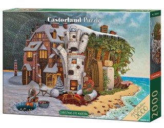 Puzzle 2000 el. Christmas Eve Madeira CASTORLAND C-201020 Art Collection