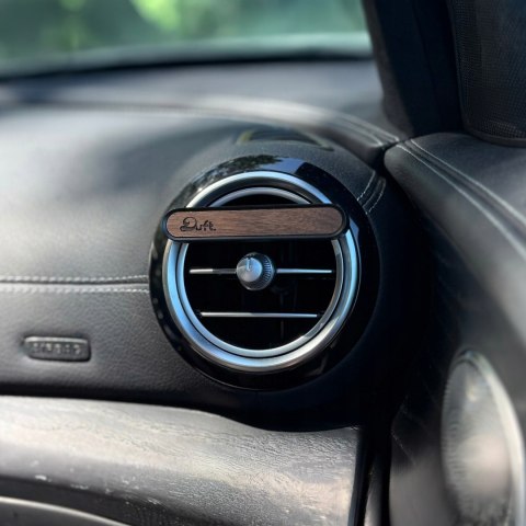 Zapach do samochodu DUFT Spinney- metalowy dyfuzor na kratkę +2 wkłady