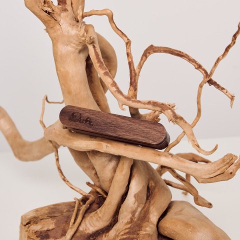 Zapach do samochodu DUFT Tobacco&Vanilia - drewniany dyfuzor na kratkę +2 wkłady