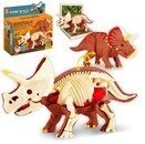 Zestaw kreatywny Dinozaur ze szkieletem 160x5x160 TRIFOX A-0110