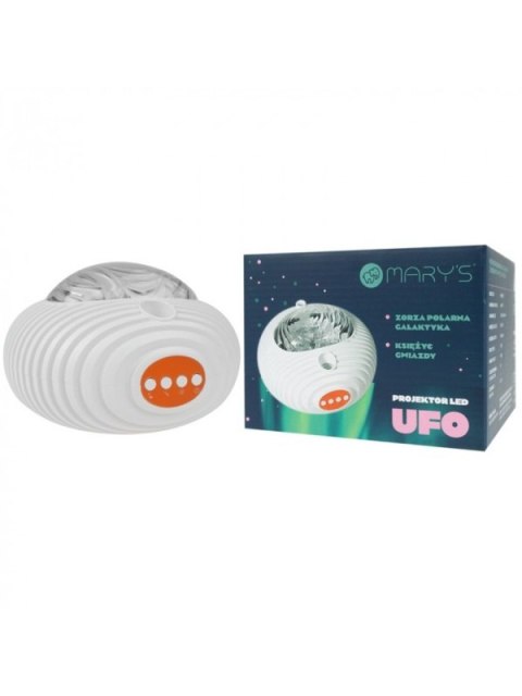 MARY S PROJEKTOR UFO GALAKTYKA RGBW z pilotem