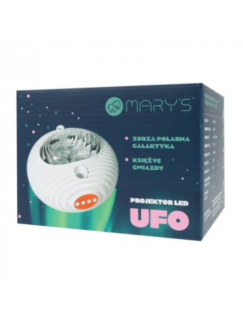 MARY S PROJEKTOR UFO GALAKTYKA RGBW z pilotem