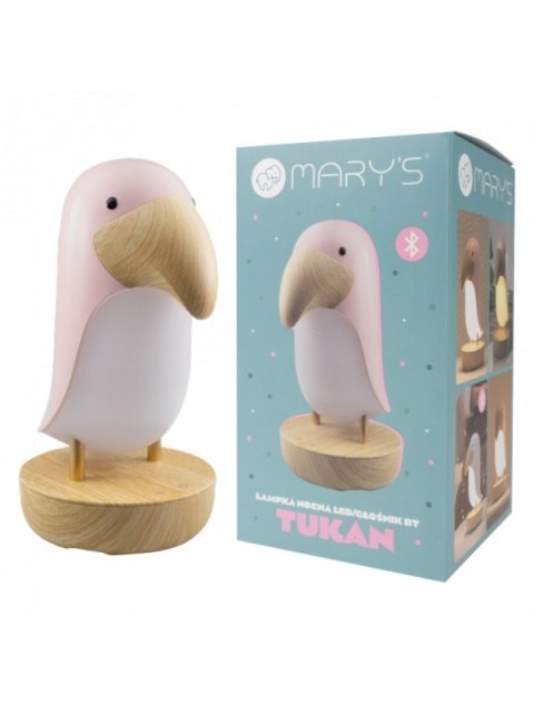 MARY S TUKAN RÓŻOWY WW BLUETOOTH SPEAKER