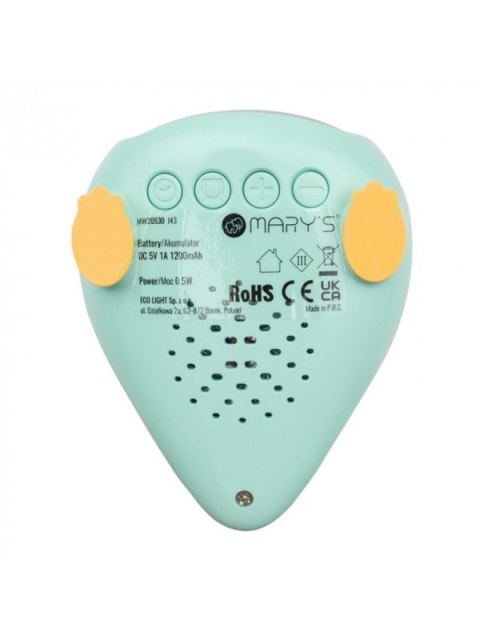 MARY S budzik mały Dino zielony