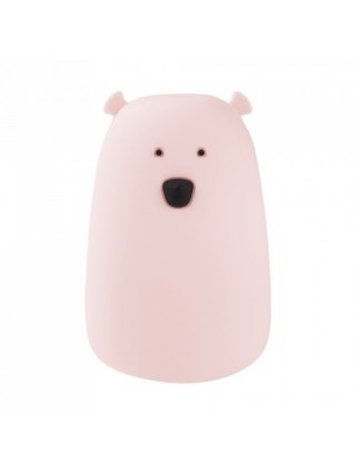 MARY S lampka LED Miś duży różowy RGB WW RC