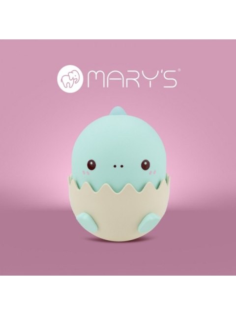 MARY S lampka nocna LED Baby dino RGB niebieski