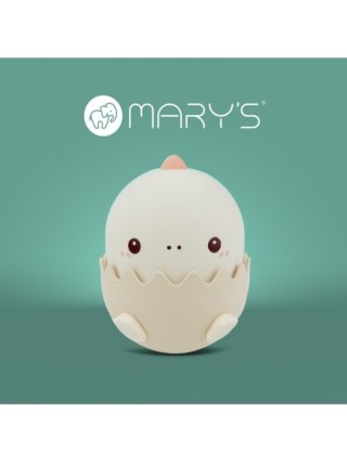 MARY S lampka nocna LED Baby dino RGB różowy
