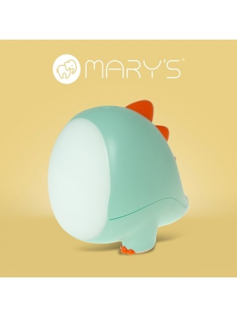 MARY S lampka nocna LED Dino zielony