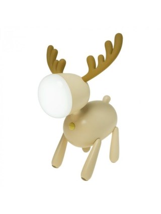 MARY S lampka nocna LED Jelonek beżowy