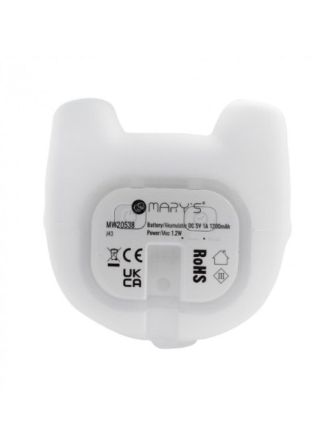 MARY S lampka nocna LED Krówka niebieska