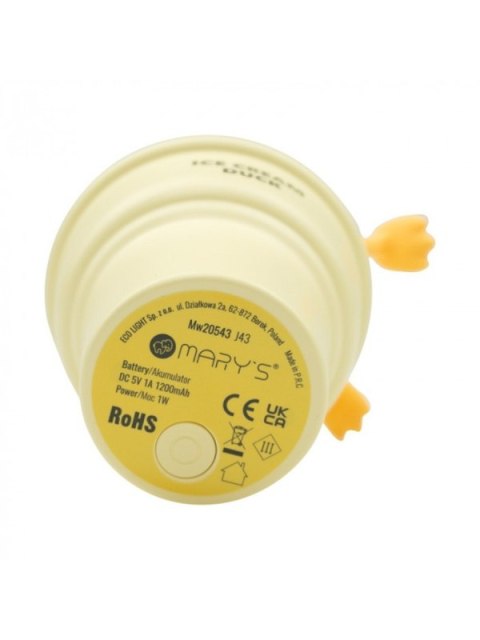 MARY S lampka nocna LED Lodo-kaczka