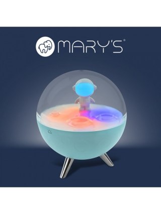 MARY S lampka nocna LED RGB Księżyc niebieski