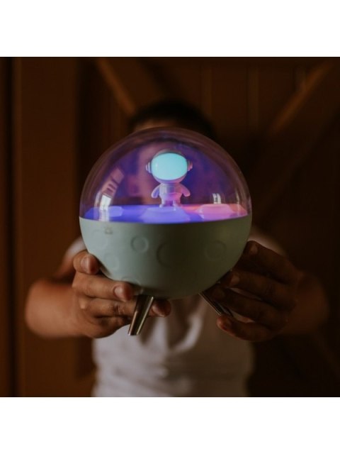 MARY S lampka nocna LED RGB Księżyc niebieski