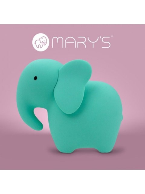 MARY S lampka nocna LED Słoń Turkusowy