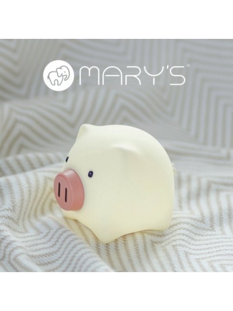 MARY S lampka nocna LED Świnka