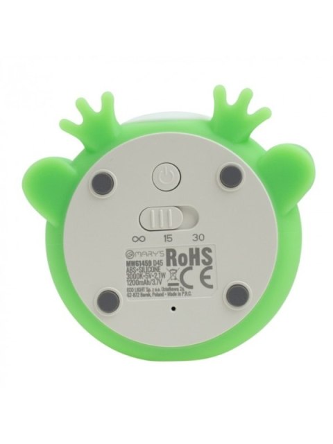 MARY S lampka nocna LED Żabka