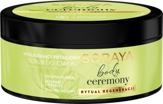 SORAYA Body Ceremony Wygładzający scrub pistacjowy do ciała 200 g
