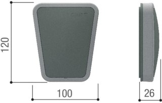 Lampa CAME KLT1FDSW LED RGW 24V (806LA-0060)