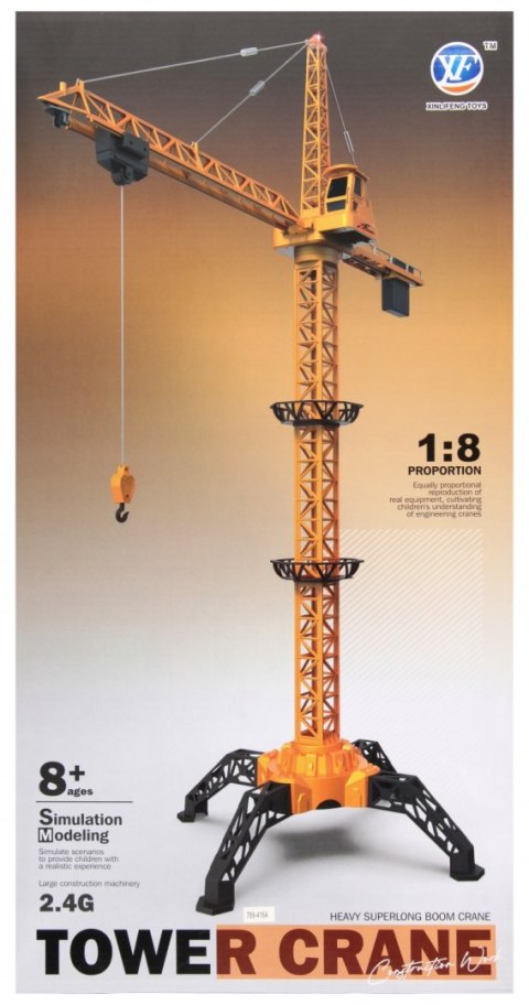 Maszyna budowlana Dźwig zdalnie sterowana MEGA CREATIVE 567103