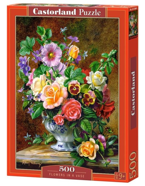 Puzzle 500 elementów Flowers in a Vase CASTORLAND B-52868