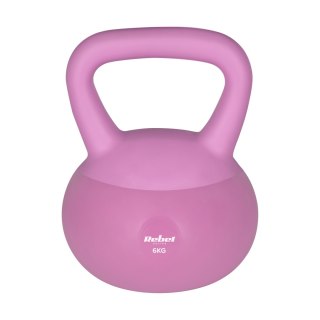 Soft Kettlebell miękki winylowy 6kg REBEL ACTIVE