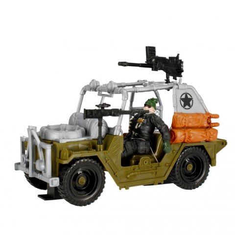 Auto wojskowe z akcesoriami MEGA CREATIVE 500255