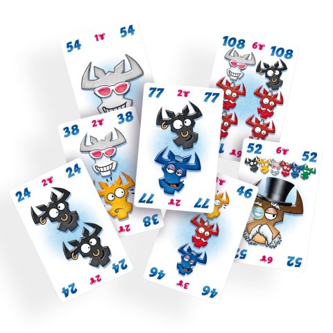 Gra karciana 6 bierze i Byczy Baron Kebab REBEL 790590