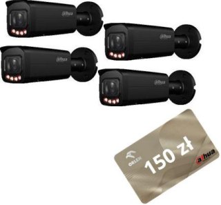 Kamera IP Dahua IPC-HFW3849T-ZAS-IL-27135-BLACK Opakowanie zbiorcze 4szt.