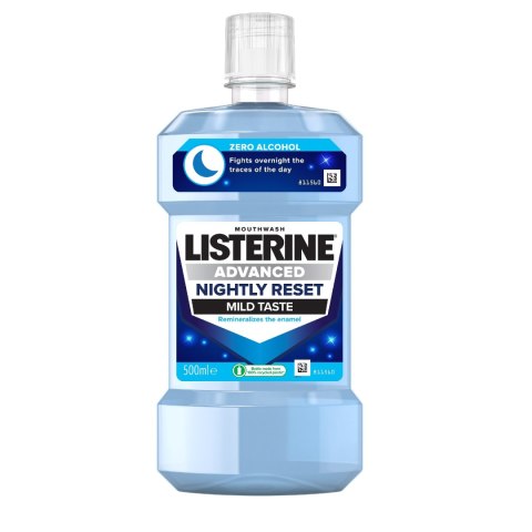 LISTERINE Płyn do płukania jamy ustnej Advanced Nightly Reset 500 ml