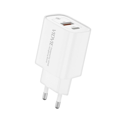 Ładowarka sieciowa USB typu A + USB typu C 20W 3A