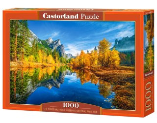Puzzle 1000 el. The Three Brothers, Yosemite National Park, USA CASTORLAND C-105489