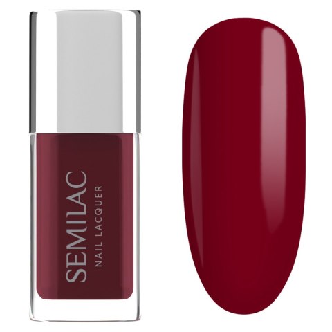 SEMILAC Nail Lacquer Klasyczny lakier do paznokci 110 Classic Red 9 ml
