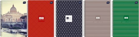 Skorowidz A6 spirala INTERDRUK