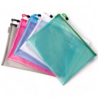 -TOREBKA NA ZAMEK A4 MESH EVA NARCISSUS