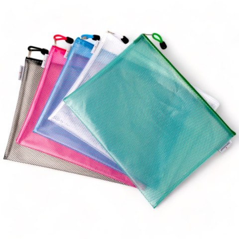 -TOREBKA NA ZAMEK A4 MESH EVA NARCISSUS