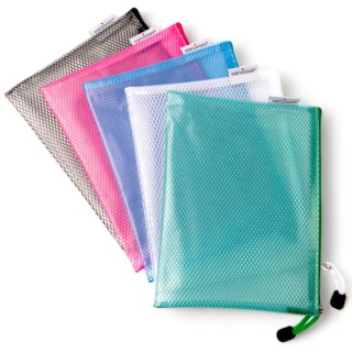 -TOREBKA NA ZAMEK A5 MESH EVA NARCISSUS