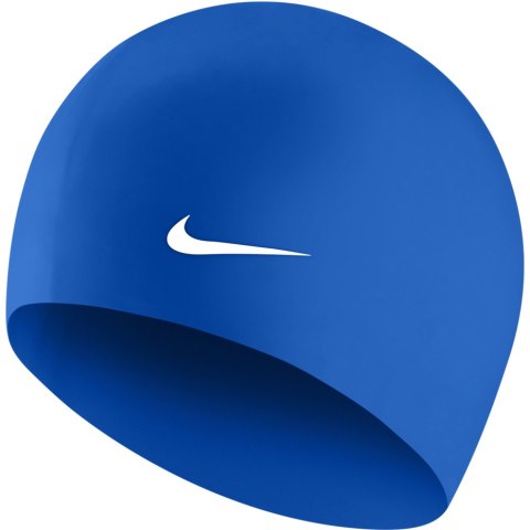 Czepek pływacki Nike Os Solid niebieski 93060-494 Czepek pływacki Nike Os Solid niebieski 93060-494
