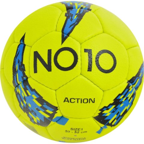 Piłka ręczna NO10 Action Junior roz 1 żółta Piłka ręczna NO10 Action Junior roz 1 żółta