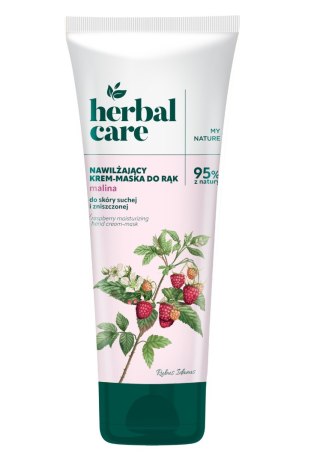 FARMONA Herbal Care Nawilżający krem-maska do rąk Malina 100 ml