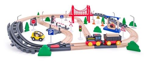 KOLEJKA B/O DREW/PLAST TOR AKC MOST 49X33 PUD