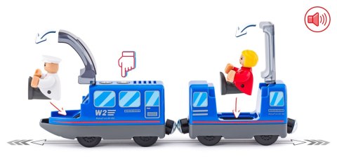 KOLEJKA B/O WAGON AKC 2FIG NIEB PUD