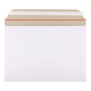Koperta wysyłkowa kartonowa 25x35 cm 280 g biała op.5 szt. BONG 7008 BONG