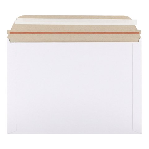 Koperta wysyłkowa kartonowa 25x35 cm 280 g biała op.5 szt. BONG 7008 BONG